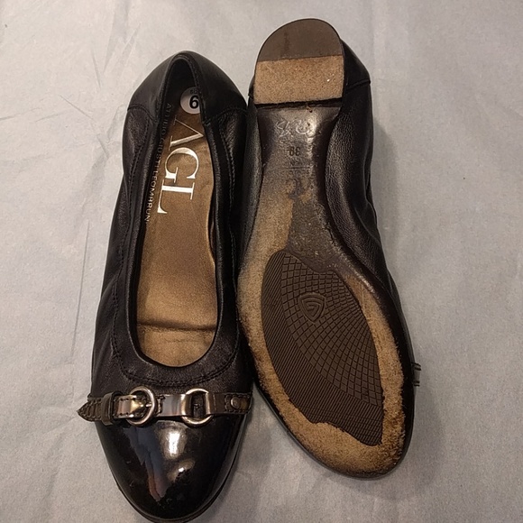 Attilio Giusti Leombruni Cap Toe Ballet Flats Sz 6 - Picture 3 of 4